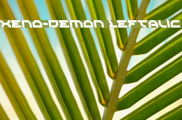 Xeno-Demon Leftalic Example 1