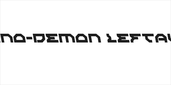 Xeno-Demon Leftalic Logo