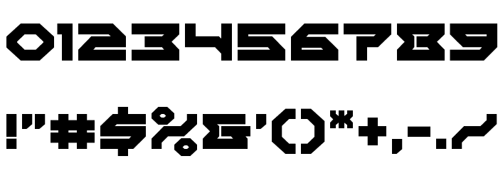 Xeno-Demon Font OTHER CHARS