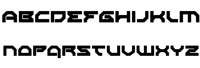 Xeno-Demon Font LOWERCASE
