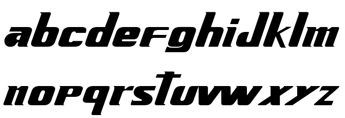 Xenogears Font LOWERCASE