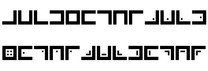 Xenois Regular Font LOWERCASE