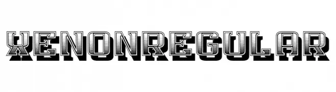 Xenon Regular  Frei Schriftart Herunterladen
