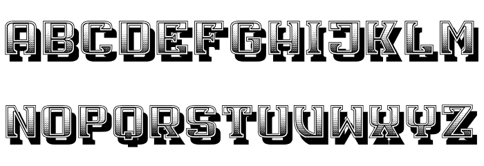 Xenon Regular Font LOWERCASE