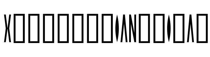 Xenophobia Nominal  Frei Schriftart Herunterladen