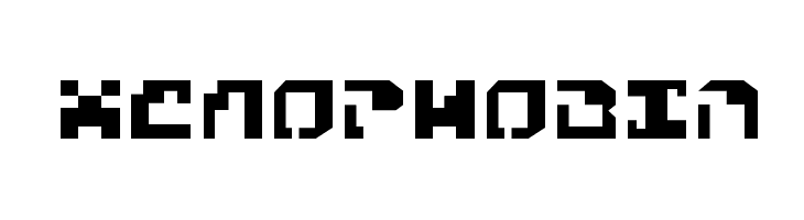 Xenophobia Font