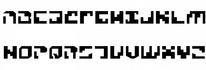 Xenophobia 字体 大写
