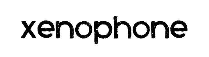 Xenophone Font