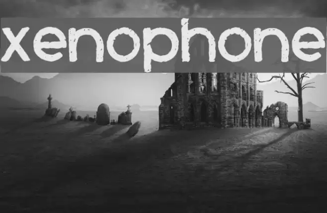 Xenophone フォント examples