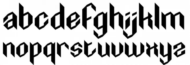 Xenopyre Regular 字体 小写