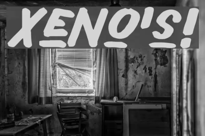 Xeno's! Font examples