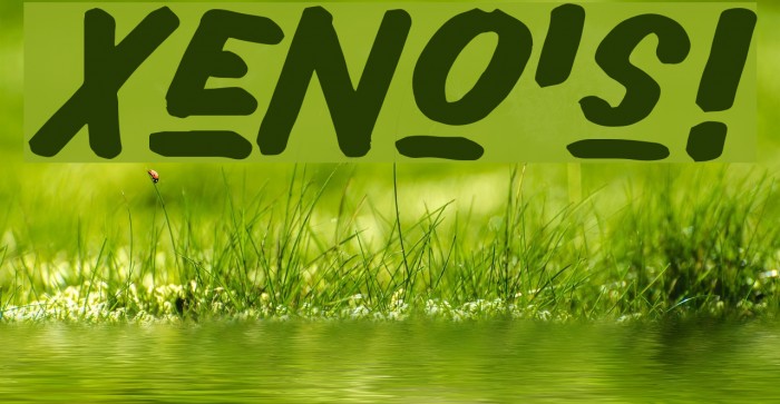 Xeno's! Font examples