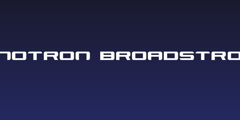 Xenotron Broadstroke Social Header