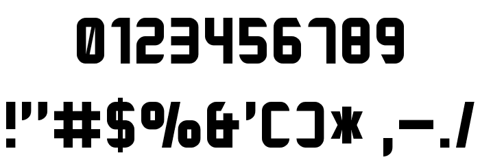 Xenotron Radio Edit KG Font OTHER CHARS