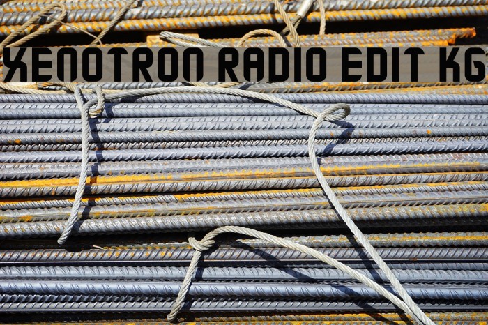 Xenotron Radio Edit KG Font examples