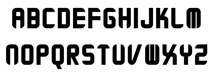 Xenotron Radio Edit KG Font LOWERCASE