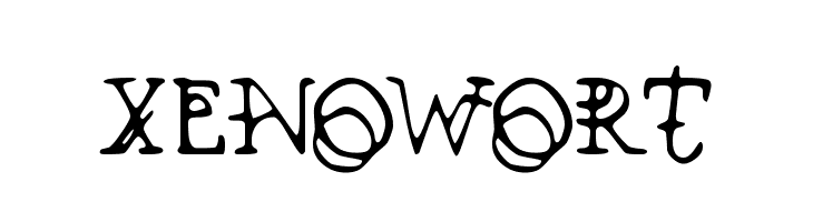 Xenowort  Free Fonts Download