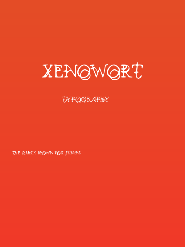 Xenowort Poster