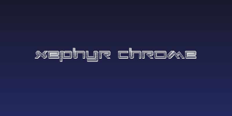 Xephyr Chrome Social Header