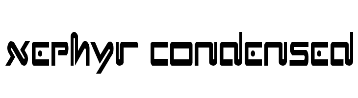 Xephyr Condensed  免费字体下载