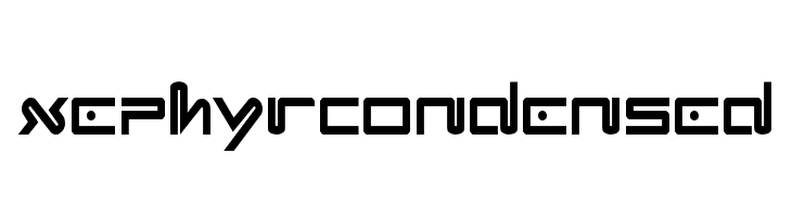 Xephyr Condensed  Frei Schriftart Herunterladen