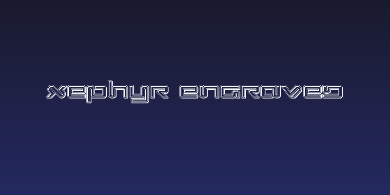 Xephyr Engraved Social Header