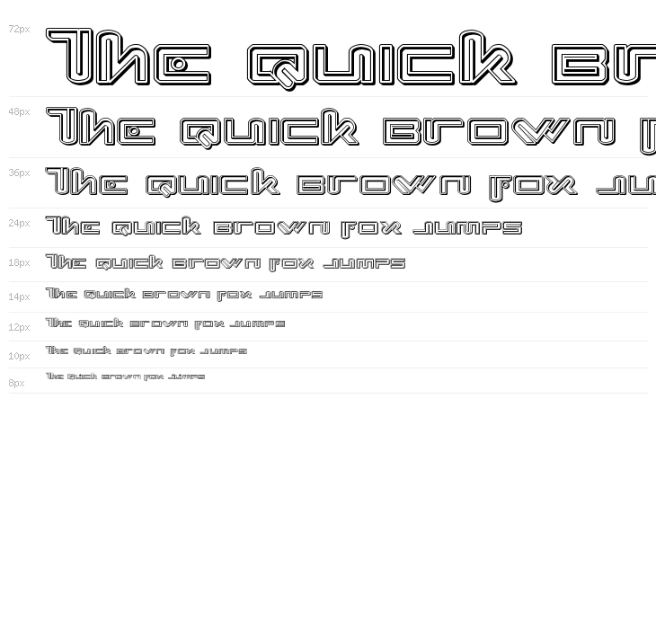 Xephyr Engraved Waterfall