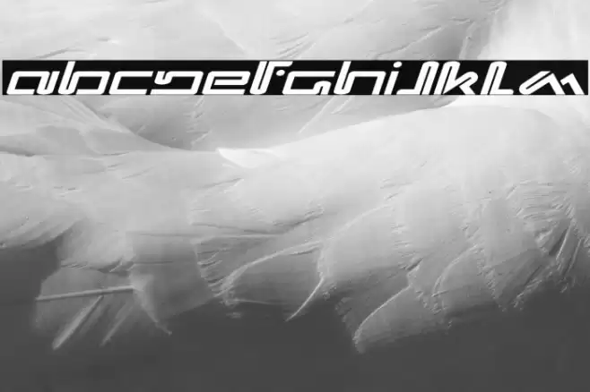 Xephyr Expanded Italic Font examples