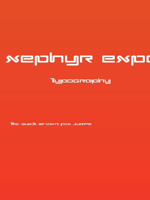 Xephyr Expanded Poster