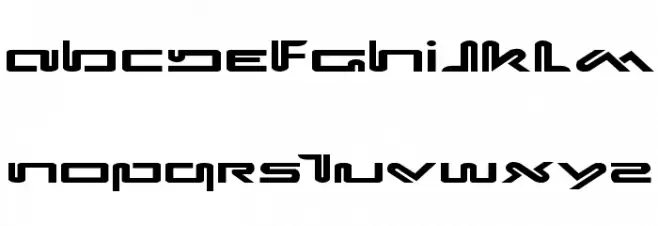 Xephyr Expanded Шрифта ВЕРХНИЙ