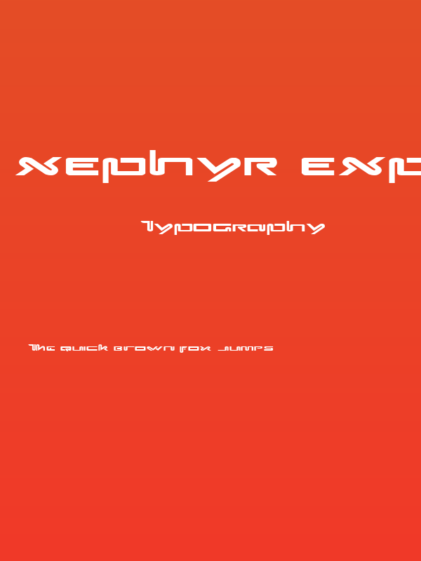 Xephyr Expanded Poster