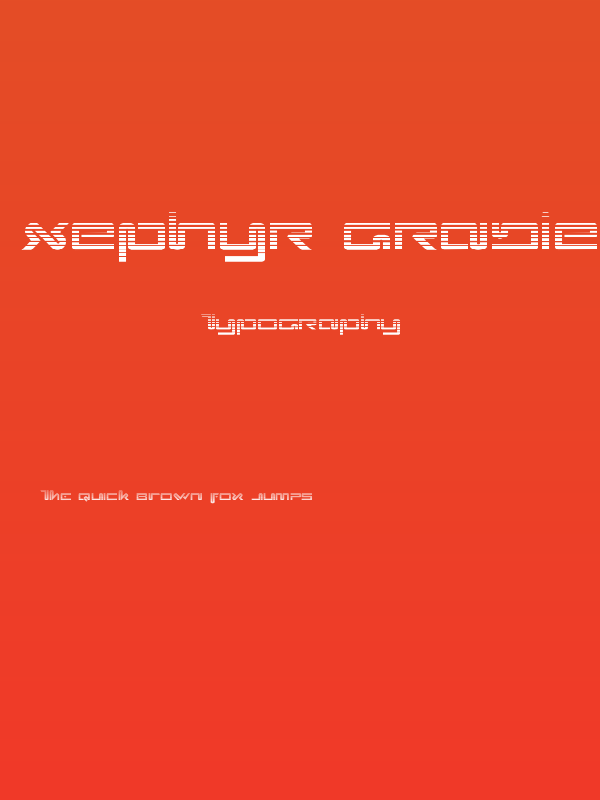 Xephyr Gradient Poster