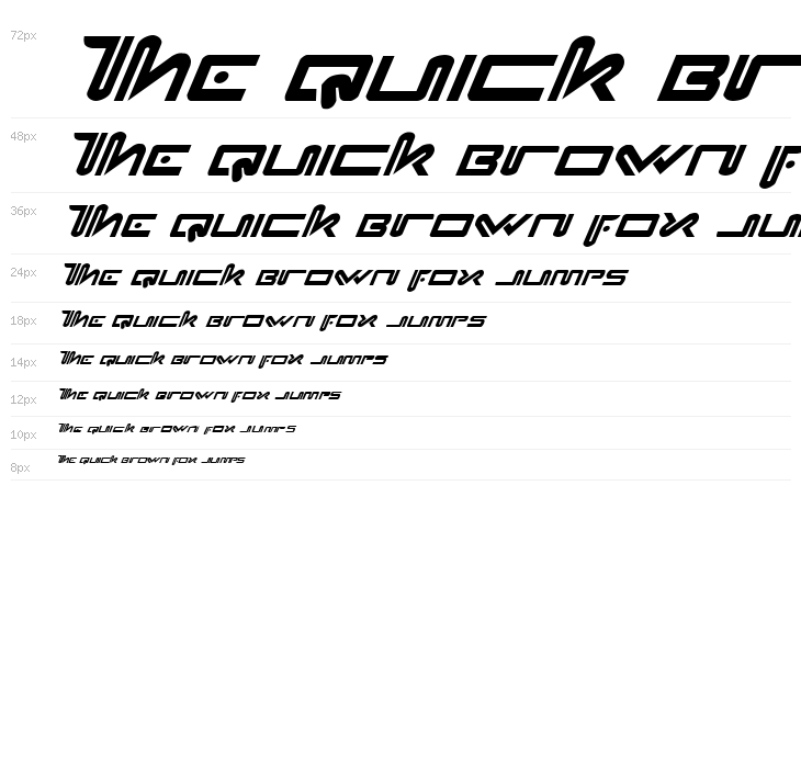 Xephyr Italic Waterfall