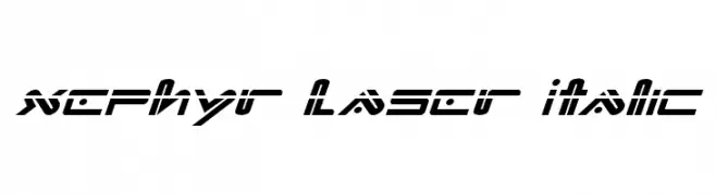 Xephyr Laser Italic 