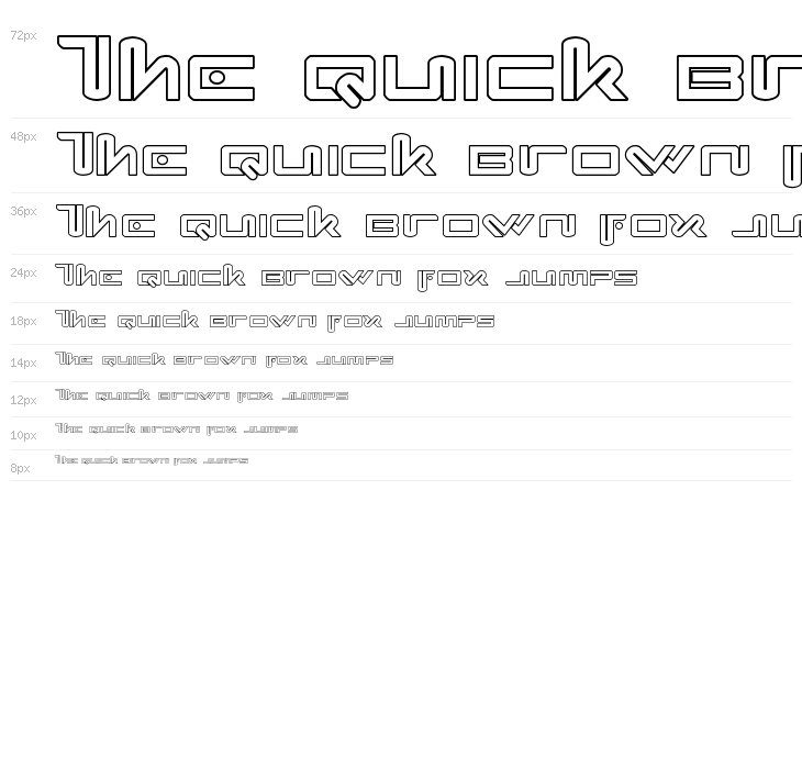 Xephyr Outline Waterfall