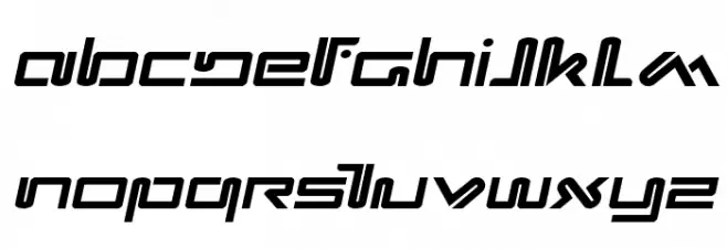 Xephyr Semi-Italic خط أحرف كبيرة