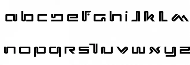 Xephyr Title Polices MAJUSCULES
