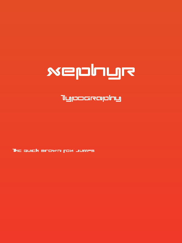 Xephyr Poster