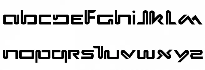 Xephyr Schriftart Groß