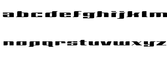 Xeranthemum フォント 小文字