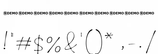 Xerically Regular خط محارف أخرى