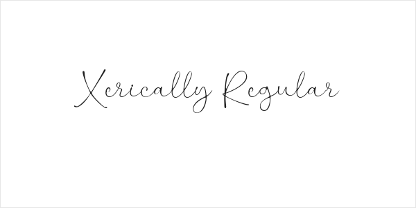 Xerically Regular Logo