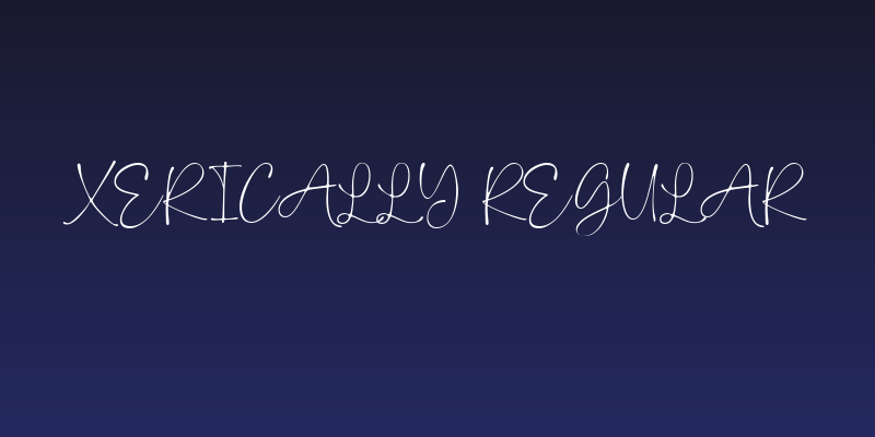 Xerically Regular Social Header