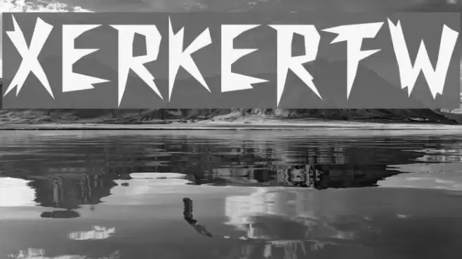 XerkerFW Font examples