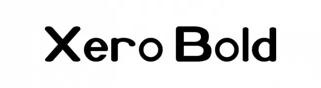 Xero Bold  Fuentes Gratis Descargar