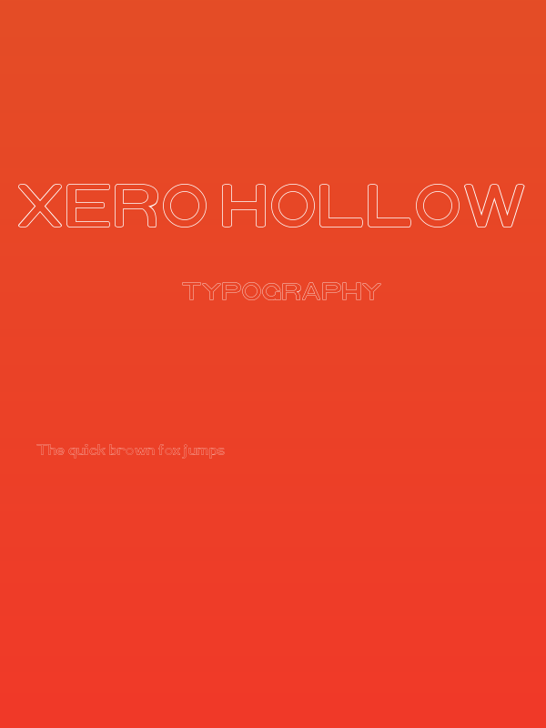 Xero Hollow Poster
