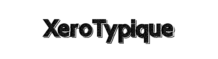 XeroTypique Font