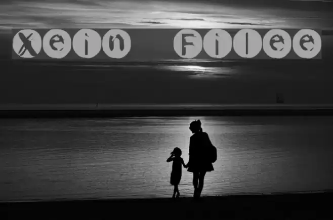 Xeroprint  Filetype Font examples