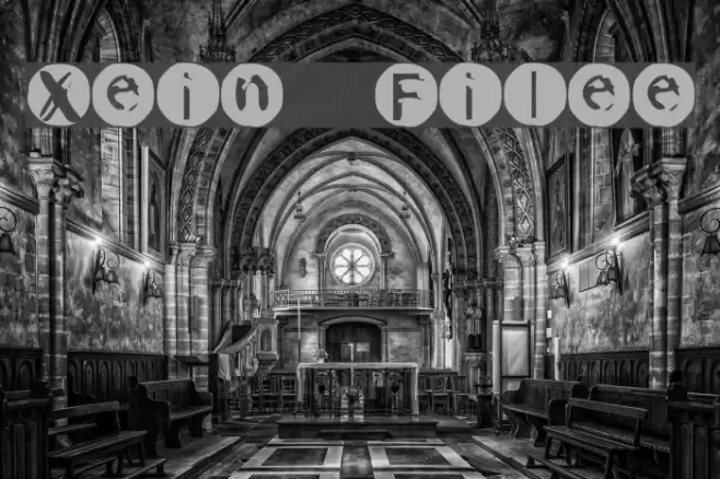 Xeroprint  Filetype Font examples