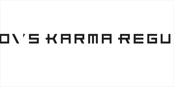 Xero's Karma Regular Logo